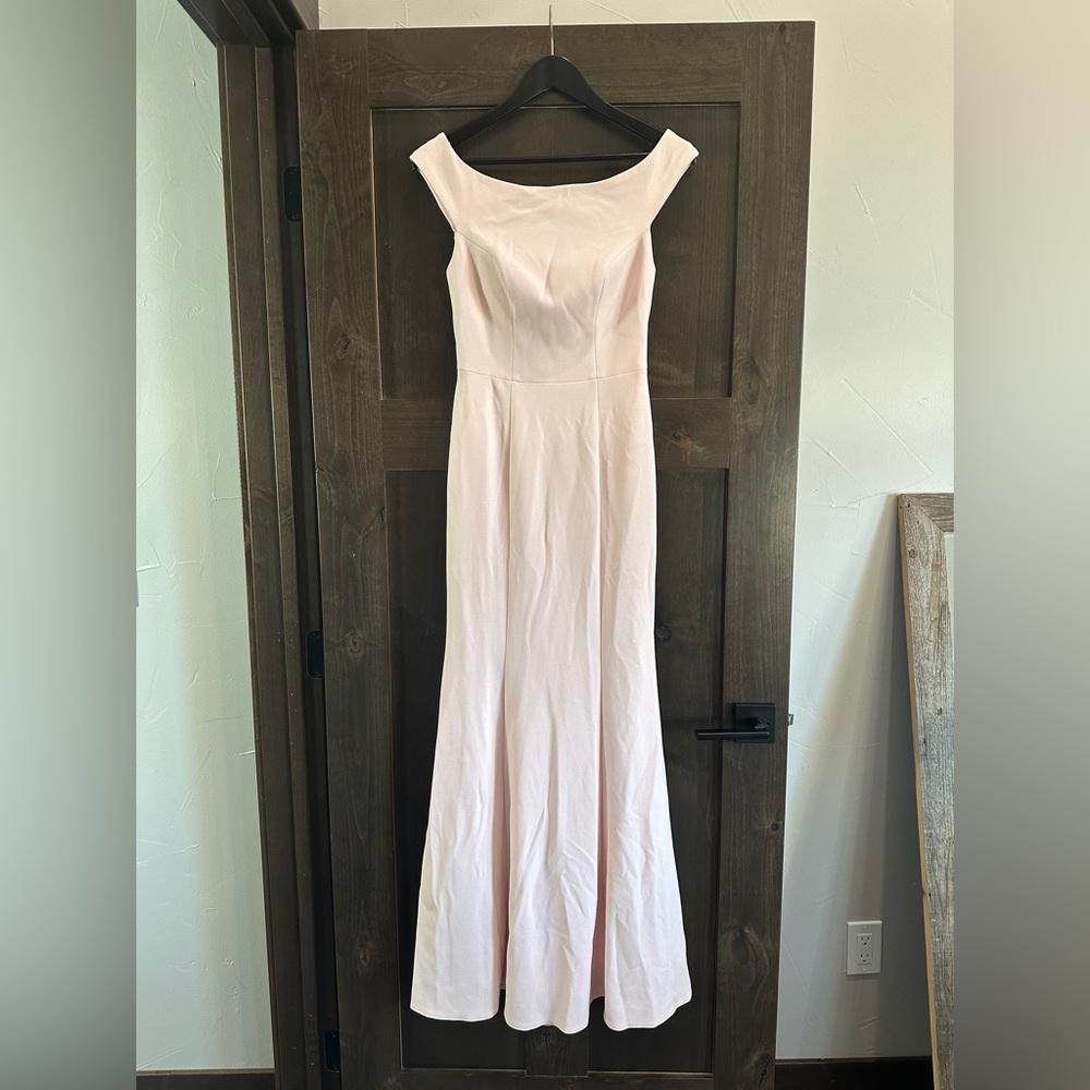 Azazie Light Pink Nicolina Dress